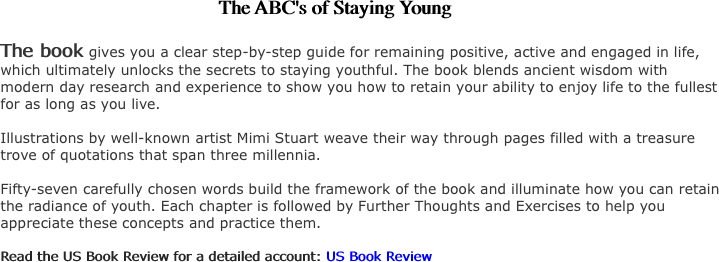 The ABC's of Staying Young 